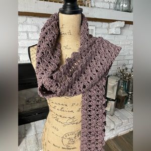 Crochet Wrap Scarf New